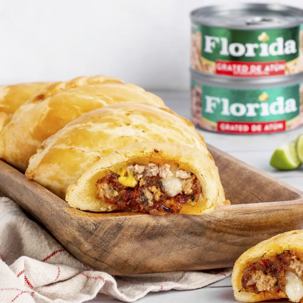 Empanadas rellenas de atún