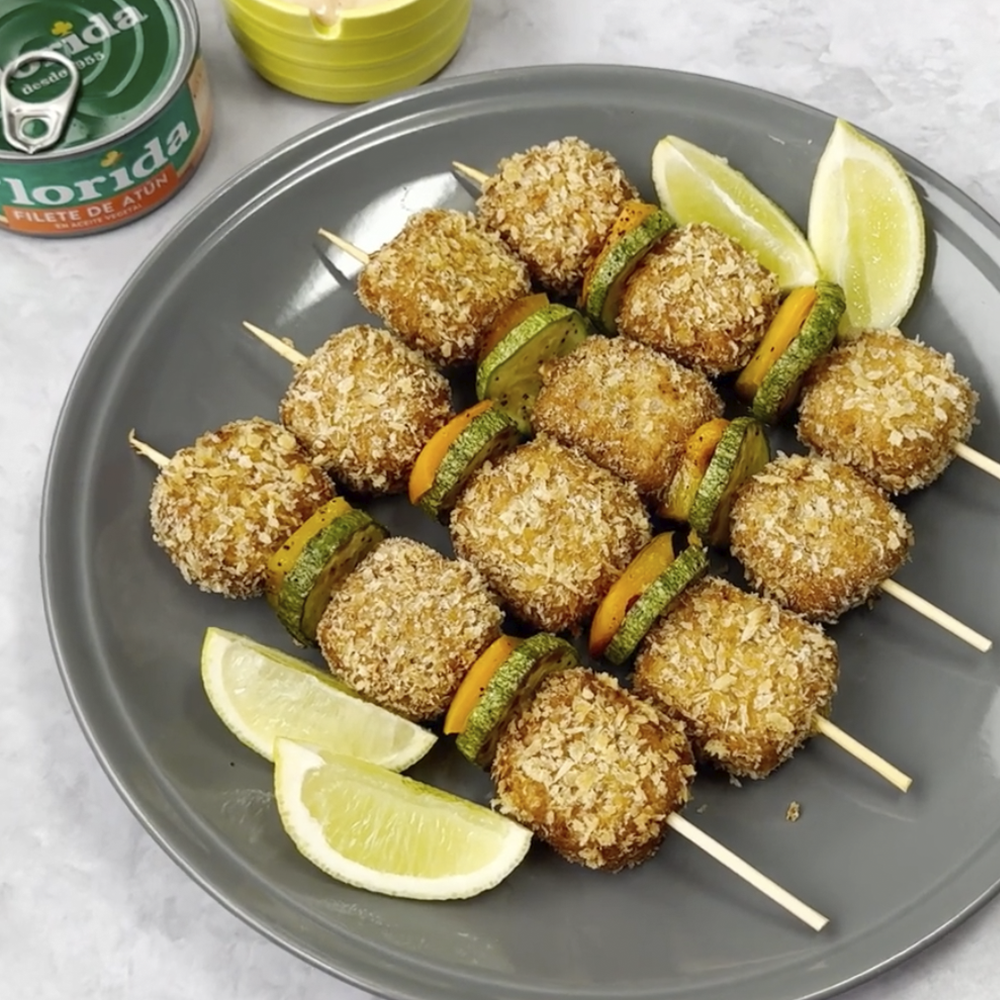 Croquetas anticucheras con atún